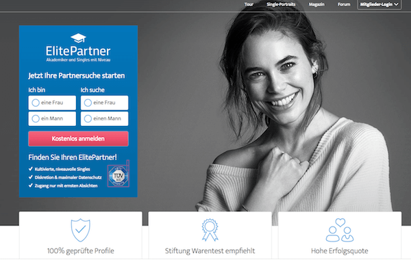 ElitePartner Dating Erfahrungen und Test