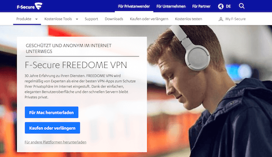 F-Secure VPN Erfahrungen und Test