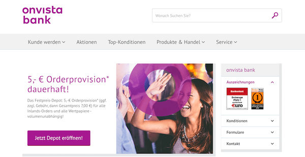 OnVista Bank Erfahrungen und Test