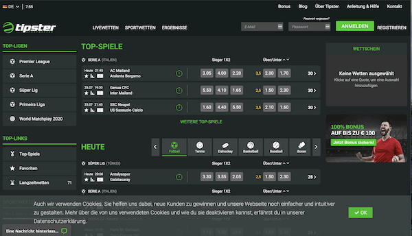 Tipster Erfahrungen und Test